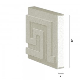 Fascia in PSE rivestito PD 013