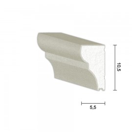 Cornice in PSE rivestito PD 074