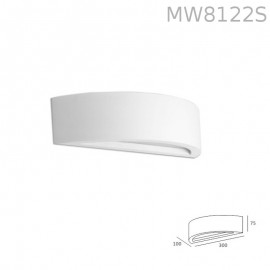 Lighting MW8122S Appliques in Gesso