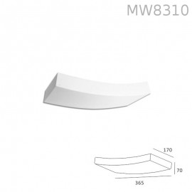 Lighting MW8310 Appliques in Gesso