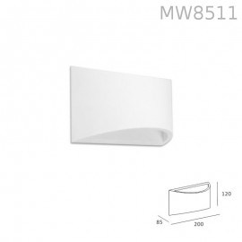 Lighting MW8511 Appliques in Gesso