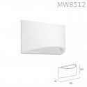 Lighting MW8512 Appliques in Gesso