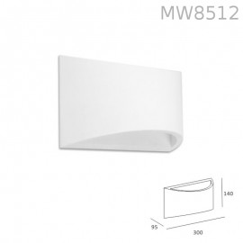 Lighting MW8512 Appliques in Gesso