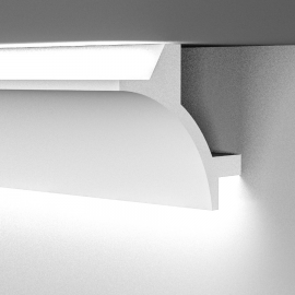Cornice in polimeri Serie F JX87-W/S Box 16 ML