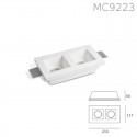Lighting MC9223/S Faretto in Gesso