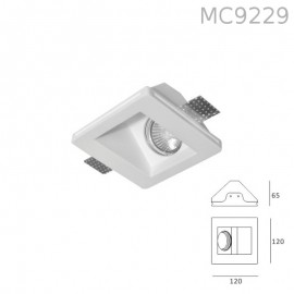 Lighting MC9229/S Faretto in Gesso