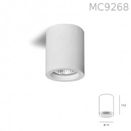 Lighting MC9268/S Faretto in Gesso