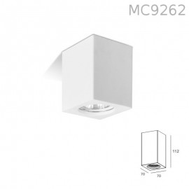 Lighting MC9262/S Faretto in Gesso