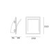 Lighting MW8401 Appliques in Gesso